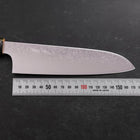 Santoku ZA-18 Damascus Ceramics Dragon Handle 180mm (7”)-[Musashi]-[Japanese-Kitchen-Knives]