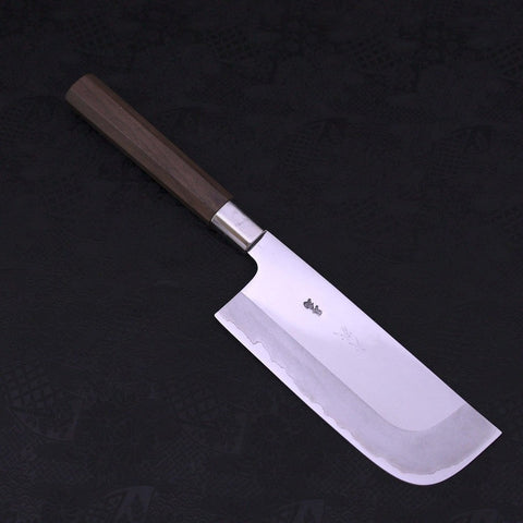 Shukaku Silver Steel #3 Walnut Handle 180mm (7”)-[Musashi]-[Japanese-Kitchen-Knives]