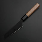 Steak knife AUS-8 Kurouchi Walnut Handle 115mm (4.5”)-[Musashi]-[Japanese-Kitchen-Knives]