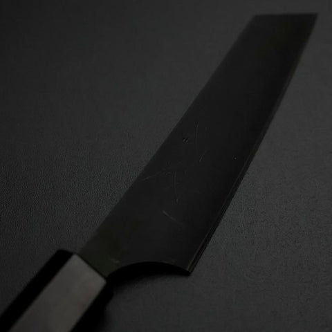 Steak knife AUS-8 Kurouchi Walnut Handle 115mm (4.5”)-[Musashi]-[Japanese-Kitchen-Knives]