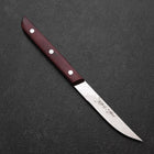 Steak knife VG-10 Tsuchime Mahogany Handle 110mm (4.3”)-[Musashi]-[Japanese-Kitchen-Knives]