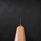 Sujihiki AUS-10 Polished Oak Handle 240mm (9.4”)-[Musashi]-[Japanese-Kitchen-Knives]