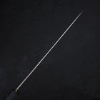 Sujihiki AUS-10 Wave Damascus Dark-Blue Urushi Handle 240mm (9.4”)-[Musashi]-[Japanese-Kitchen-Knives]
