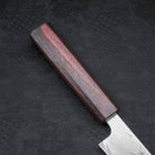 Sujihiki AUS-10 Wave Damascus Purple Urushi Handle 240mm (9.4”)-[Musashi]-[Japanese-Kitchen-Knives]