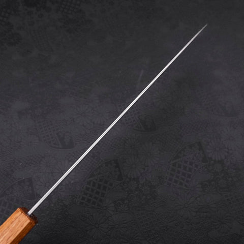 Sujihiki AUS-10 Wave Damascus Yaki Urushi Handle 240mm (9.4”)-[Musashi]-[Japanese-Kitchen-Knives]