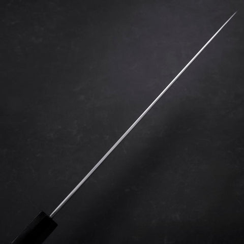 Sujihiki Blue Steel #1 Kasumi Buffalo Ebony Handle 270mm (10.6”)-[Musashi]-[Japanese-Kitchen-Knives]