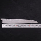 Sujihiki Blue Steel #2 Damascus Buffalo Ebony Handle 270mm (10.6”)-[Musashi]-[Japanese-Kitchen-Knives]