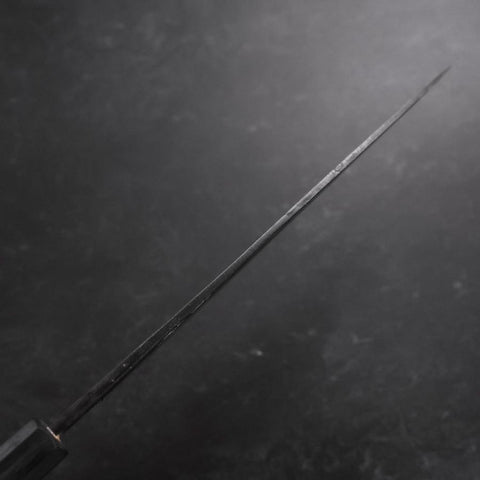 Sujihiki Blue Steel #2 Kurouchi Dark Blue Urushi Handle 210mm (8.3”)-[Musashi]-[Japanese-Kitchen-Knives]