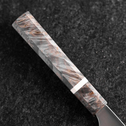 Sujihiki Blue Super Polished Maple Handle 270mm (10.6”)-[Musashi]-[Japanese-Kitchen-Knives]
