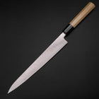Sujihiki SLD Damascus Buffalo Magnolia Handle 240mm (9.4”)-[Musashi]-[Japanese-Kitchen-Knives]