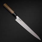 Sujihiki SLD Damascus Buffalo Magnolia Handle 240mm (9.4”)-[Musashi]-[Japanese-Kitchen-Knives]