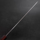 Sujihiki SLD Damascus Purple Urushi Handle 240mm (9.4”)-[Musashi]-[Japanese-Kitchen-Knives]