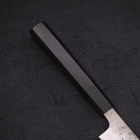 Sujihiki SLD Nashiji Washi Buffalo Ebony Handle 240mm (9.4”)-[Musashi]-[Japanese-Kitchen-Knives]