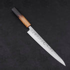 Sujihiki SLD Nashiji Washi Yaki Urushi Handle 240mm (9.4”)-[Musashi]-[Japanese-Kitchen-Knives]