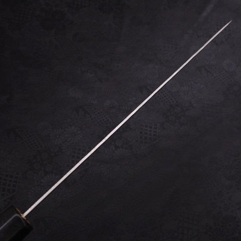 Sujihiki Silver Steel #3 Nashiji Buffalo Magnolia Handle Handle 240mm (9.4”)-[Musashi]-[Japanese-Kitchen-Knives]