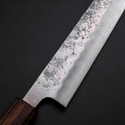 Sujihiki Silver Steel #3 Nashiji Sumi Urushi Handle 240mm (9.4”)-[Musashi]-[Japanese-Kitchen-Knives]