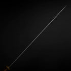 Sujihiki Silver Steel #3 Nashiji Sumi Urushi Handle 240mm (9.4”)-[Musashi]-[Japanese-Kitchen-Knives]