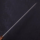 Sujihiki Silver Steel #3 Nashiji Sumi Urushi Handle 270mm (10.6”)-[Musashi]-[Japanese-Kitchen-Knives]