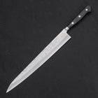 Sujihiki Silver Steel #3 Nashiji Western Handle 270mm (10.6”)-[Musashi]-[Japanese-Kitchen-Knives]