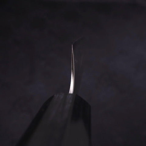 Sujihiki Silver Steel #3 Polished Buffalo Magnolia Handle Handle 240mm (9.4”)-[Musashi]-[Japanese-Kitchen-Knives]