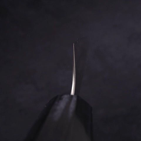 Sujihiki Silver Steel #3 Polished Buffalo Magnolia Handle Handle 270mm (10.6”)-[Musashi]-[Japanese-Kitchen-Knives]