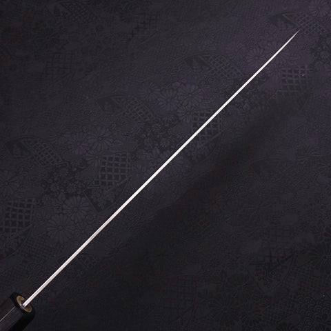 Sujihiki Silver Steel #3 Polished Buffalo Magnolia Handle Handle 270mm (10.6”)-[Musashi]-[Japanese-Kitchen-Knives]