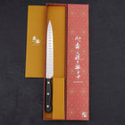 Sujihiki Silver Steel #3 Polished Western Black Handle 210mm (8.3”)-[Musashi]-[Japanese-Kitchen-Knives]