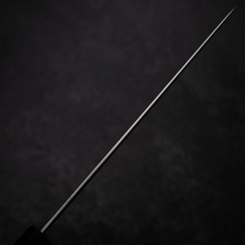 Sujihiki VG-10 Damascus Ebony Handle 180mm (7”)-[Musashi]-[Japanese-Kitchen-Knives]