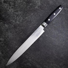 Sujihiki VG-10 Damascus Western Round Handle 240mm (9.4”)-[Musashi]-[Japanese-Kitchen-Knives]