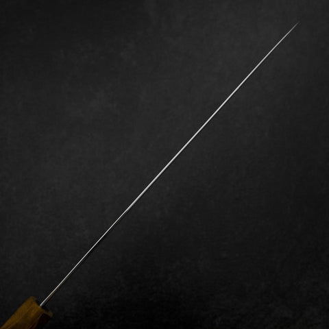 Sujihiki VG-10 Damascus Yellow-Brown Birch Handle 270mm (10.6”)-[Musashi]-[Japanese-Kitchen-Knives]