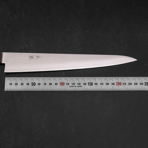 Sujihiki VG-5 Damascus Black Western Handle 235mm (9.3”)-[Musashi]-[Japanese-Kitchen-Knives]