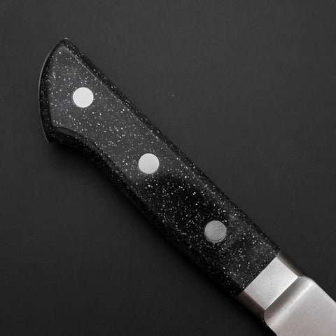 Sujihiki VG-5 Tsuchime Western Black Marble Handle 270mm (10.6”)-[Musashi]-[Japanese-Kitchen-Knives]