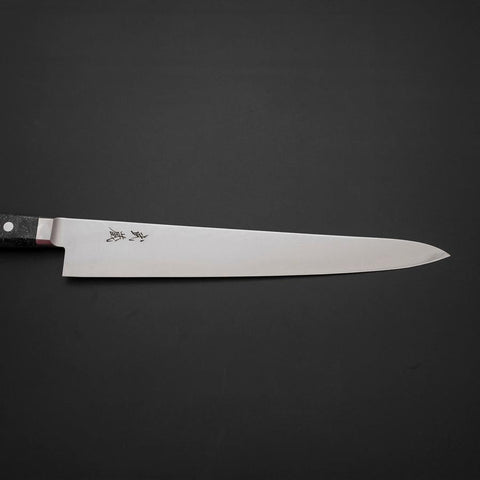 Sujihiki VG-5 Tsuchime Western Black Marble Handle 270mm (10.6”)-[Musashi]-[Japanese-Kitchen-Knives]