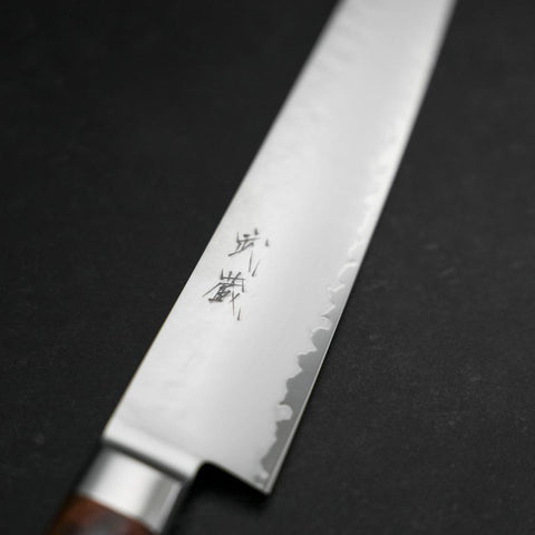 Sujihiki VG-5 Tsuchime Western Handle 240mm (9.4”)-[Musashi]-[Japanese-Kitchen-Knives]