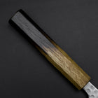 Sujihiki White Steel #2 Tsuchime Yaki Urushi Handle 240mm (9.4”)-[Musashi]-[Japanese-Kitchen-Knives]