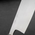Sushikiri White Steel #2 Hon-Kasumi Buffalo Magnolia Handle 240mm (9.4”)-[Musashi]-[Japanese-Kitchen-Knives]