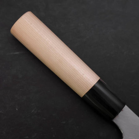 Sushikiri White Steel #2 Hon-Kasumi Buffalo Magnolia Handle 240mm (9.4”)-[Musashi]-[Japanese-Kitchen-Knives]