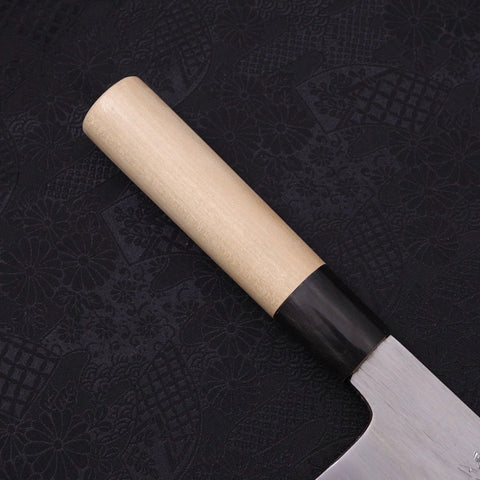 Sushikiri White Steel #2 Kasumi Buffalo Magnolia Handle 240mm (9.4”)-[Musashi]-[Japanese-Kitchen-Knives]