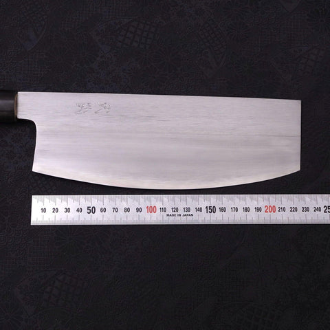 Sushikiri White Steel #2 Kasumi Buffalo Magnolia Handle 240mm (9.4”)-[Musashi]-[Japanese-Kitchen-Knives]
