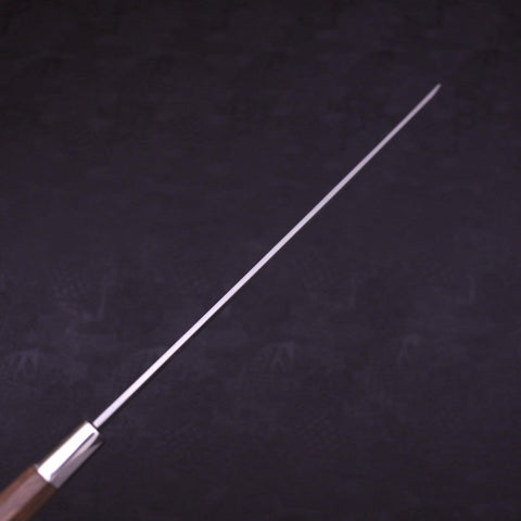 Takohiki White Steel #1 Walnut Handle 300mm (11.8”)-[Musashi]-[Japanese-Kitchen-Knives]