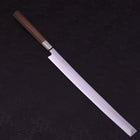 Takohiki White Steel #1 Walnut Handle 300mm (11.8”)-[Musashi]-[Japanese-Kitchen-Knives]