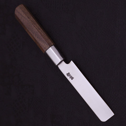 Unagi Silver Steel #3 Walnut Handle 105mm (4.1”)-[Musashi]-[Japanese-Kitchen-Knives]