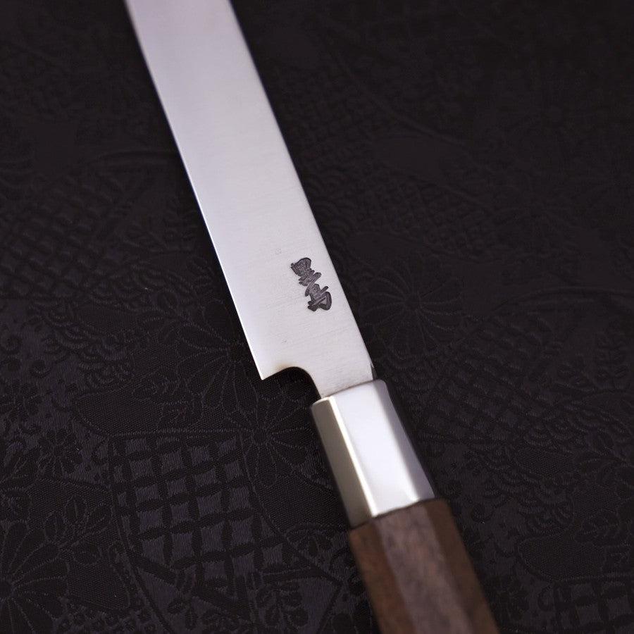 Unagi Silver Steel #3 Walnut Handle 105mm (4.1”)-[Musashi]-[Japanese-Kitchen-Knives]