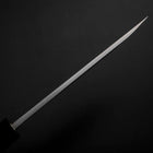 Unagisaki (Edo) Blue Steel #1 Hon-Kasumi Buffalo Ebony Handle 150mm (5.9”)-[Musashi]-[Japanese-Kitchen-Knives]