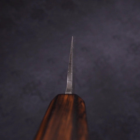 Usuba(Kanto) Blue Steel #2 Kasumi Sumi Urushi Handle 210mm (8.3”)-[Musashi]-[Japanese-Kitchen-Knives]