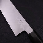 Usuba(Kanto) Blue Steel #2 Suminagashi Buffalo Ebony Handle 180mm (7”)-[Musashi]-[Japanese-Kitchen-Knives]