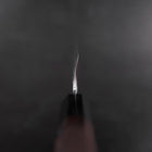 Usuba(Kanto) White Steel #2 Kasumi Buffalo Ebony Handle 165mm (6.5”)-[Musashi]-[Japanese-Kitchen-Knives]