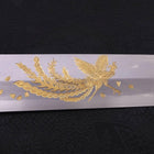 Usuba(Kanto) White Steel #2 Kasumi Chokin Phoenix-Sakura Buffalo Ebony Handle 180mm (7”)-[Musashi]-[Japanese-Kitchen-Knives]
