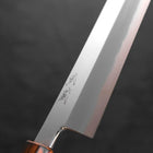Usuba(Kanto) White Steel #2 Kasumi Sumi Urushi Handle 180mm (7”)-[Musashi]-[Japanese-Kitchen-Knives]