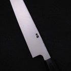 Yanagi Kiritsuke Blue Steel #2 Kasumi Buffalo Ebony Handle 240mm (9.4”)-[Musashi]-[Japanese-Kitchen-Knives]